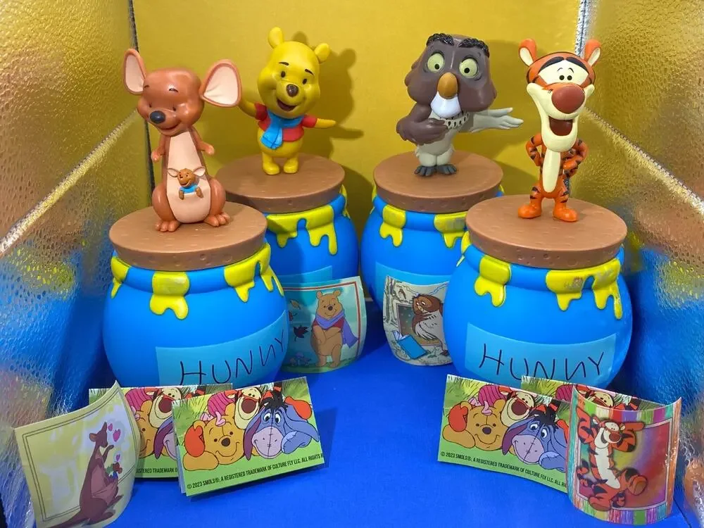 Winnie the Pooh Roo Tigger Owl CultureFly SMOLS Series 2 All Papers and Stickers